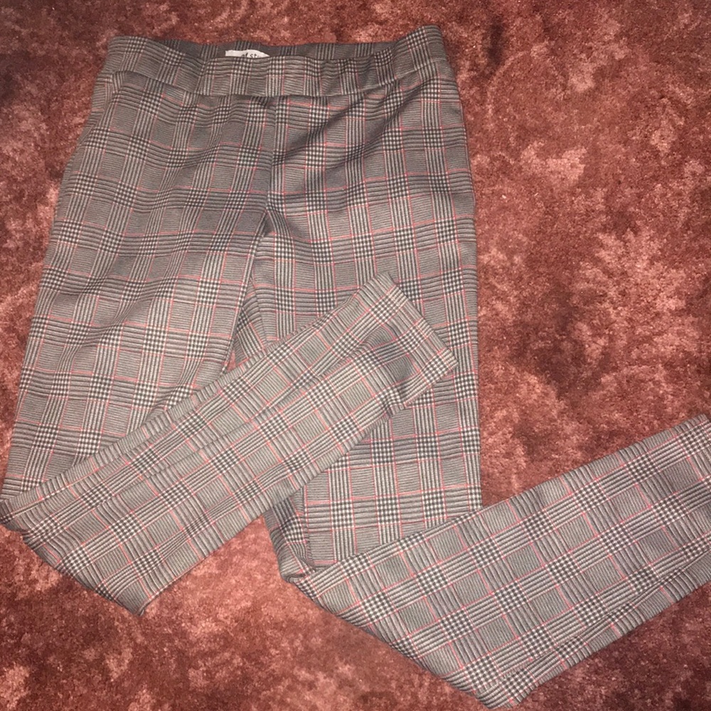 plaid pants